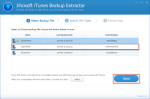 extract images from itunes backup