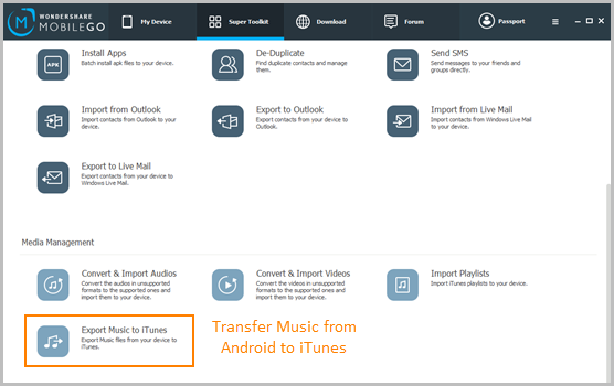 buy music from itunes on android