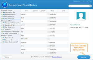 iphone backup extractor mac serial