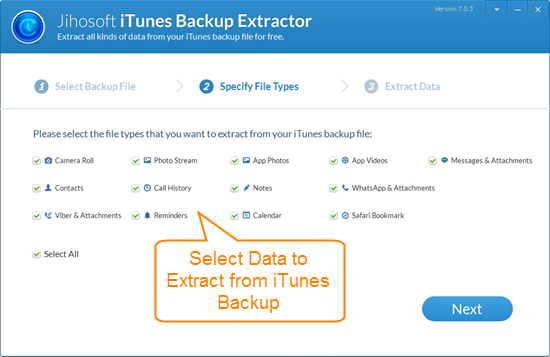 Extract Data from iPhone Backup in 3 Easy Steps